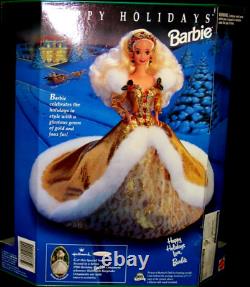 NIB Special Edition Holiday Barbie, Rare Error on box, Factoty Misprint #12155