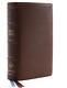Nkjv, Single-column Reference Bible, Premium Goatskin Leather, Brown, Premier Co