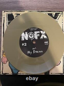 NOFX My Eneme 7 Of The Month GOLD Band only Edition Limited To 107