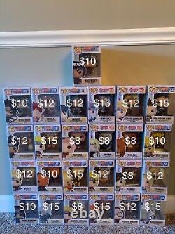 Naruto funko pops (singles or lots)