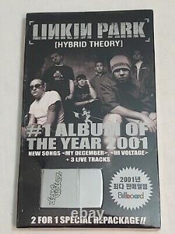 New 2 CD & lighter! Linkin Park -Hybrid Theory (Import with bonus single+ Zippo)