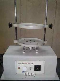 New Model Gyratory BRASS Sieve Shaker 8 MOTORISED DIGITAL FREE SHIPP 220V 110V