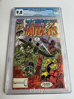 New Mutants Special Edition #1 CGC 9.8 White Pgs Arthur Adams Artwork