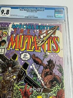 New Mutants Special Edition #1 CGC 9.8 White Pgs Arthur Adams Artwork