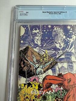 New Mutants Special Edition #1 CGC 9.8 White Pgs Arthur Adams Artwork