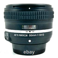 Nikon Af-S Nikkor 50Mm F1.8G Special Edition Single Lens Camera Autofocus