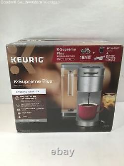 Open Box Keurig K-Supreme Plus S. E. Single Serve Coffee Maker with 18 K-Cup Pods