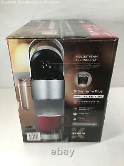 Open Box Keurig K-Supreme Plus S. E. Single Serve Coffee Maker with 18 K-Cup Pods