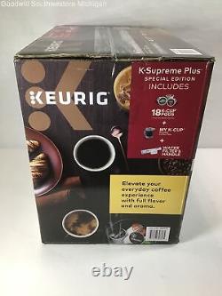 Open Box Keurig K-Supreme Plus S. E. Single Serve Coffee Maker with 18 K-Cup Pods