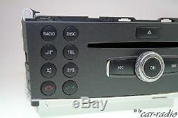 Original Mercedes W204 Radio MP3 ZB Bedienteil Headunit C-Klasse X204 GLK-Klasse