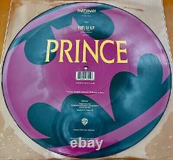 PRINCE BATMAN OST LIMITED EDITION UK 3x 12 PICTURE DISC SINGLE VINYL COLLECTION