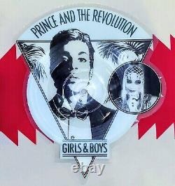 PRINCE & THE REVO'Girls & Boys' 7 Shaped Vinyl Picture Disc (W8586P) RARE