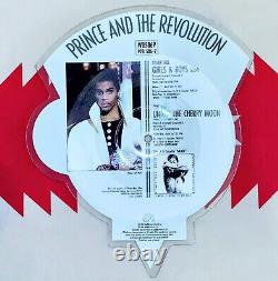 PRINCE & THE REVO'Girls & Boys' 7 Shaped Vinyl Picture Disc (W8586P) RARE