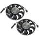 Pair Set Of 2 Cooling Fan Assemblies Driver & Passenger Side Left Right For 911