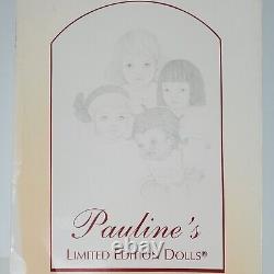 Pauline's LIMITED EDITION DOLLS Cecilia No. 134 of 950 Blonde Blue Eyes NIB Rare