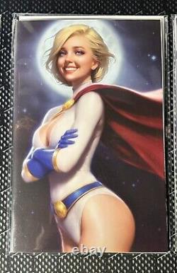 Power Girl Special #1 Will Jack Virgin Variant Set Of 2 & Trade Dress