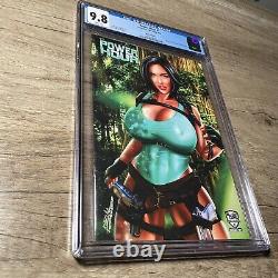 Power Hour #1 LARA CROFT Tomb Raider Fernando Rocha CGC 9.8