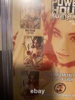 Power Hour Naughty Princess Beauty BEASTLY Belle Topless Cgc 9.9 Shikarii