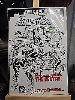 Punisher 1 Cover & Art Jerome Opena Atomic Comics Exclusive Hero Initiative