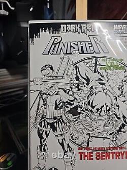 Punisher 1 Cover & Art Jerome Opena Atomic Comics Exclusive Hero Initiative