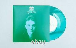 QUEEN' The Greatest, pop up store Carnaby St. 7 Green vinyl. John Deacon