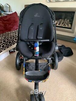 Quinny Moodd Britto Special Edition Black Single Seat Stroller Pushchair Baby