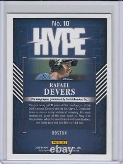 RAFAEL DEVERS 2015 Elite Extra Edition Hype Gold AUTO #'d 3/5 RC RARE RED SOX
