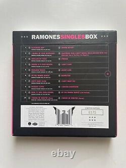 RAMONES 7 Singles Box 45rpm Vinyl Records RSD rare OOP