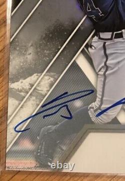 RONALD ACUNA JR AUTO? 2017 EEE Refractor Autograph RC? Atlanta Braves
