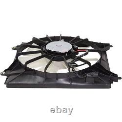 Radiator Cooling Fan Assembly Set For 2013-2017 Honda Accord Left Right Coupe