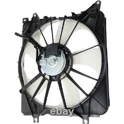 Radiator Cooling Fan and A/C Condenser Cooling Fan Set For 2017-2022 Honda CR-V