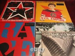 Rage Against The Machine Limited Edition 7 Lp Set With 10 Inch Single & Live Set