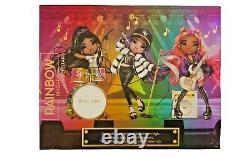 Rainbow High Special Edition Rockstars Carmen Vanessa Lyric set of 3- 11 Dolls
