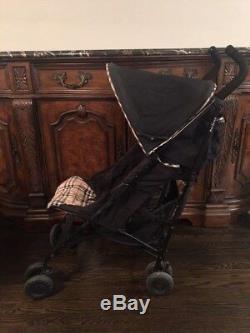 Rare Maclaren Burberry Stroller Authentic Special Edition and Clean