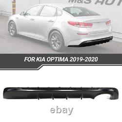 Rear Air Dam Deflector Lower Valance Apron For 2019-2020 Kia Forte Textured