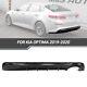 Rear Air Dam Deflector Lower Valance Apron For 2019-2020 Kia Forte Textured
