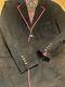 Robert Graham Black Corduroy Colorful Special Edition Coat Blazer Mens Size L