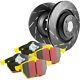S9kf1124 Ebc Brake Disc And Pad Kits 2-wheel Set Front New For Chevy De Ville
