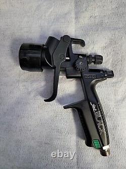 SATA 1161041 4400b Hvlp Jet Black Special Edition, 1.2 Nozzle With Tool Kit Used