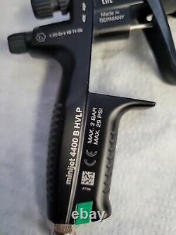 SATA 1161041 4400b Hvlp Jet Black Special Edition, 1.2 Nozzle With Tool Kit Used
