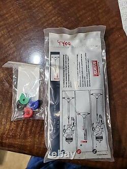 SATA 1161041 4400b Hvlp Jet Black Special Edition, 1.2 Nozzle With Tool Kit Used