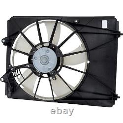 Set of 2 Cooling Fan Assemblies Driver & Passenger Side Left Right for MDX Pair