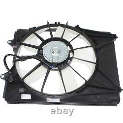 Set of 2 Cooling Fan Assemblies Driver & Passenger Side Left Right for MDX Pair
