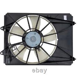 Set of 2 Cooling Fan Assemblies Driver & Passenger Side Left Right for MDX Pair