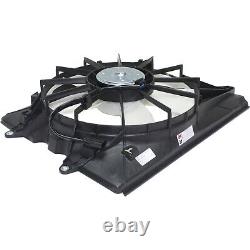 Set of 2 Cooling Fan Assemblies Driver & Passenger Side Left Right for MDX Pair