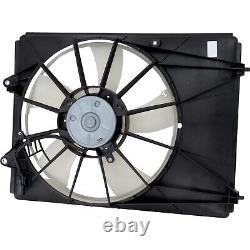 Set of 2 Cooling Fan Assemblies Driver & Passenger Side Left Right for MDX Pair