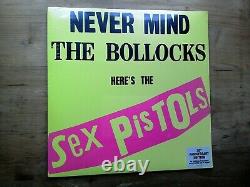 Sex Pistols Never Mind The Bollocks SEALED 2007 Vinyl Record Poster & 7 Single