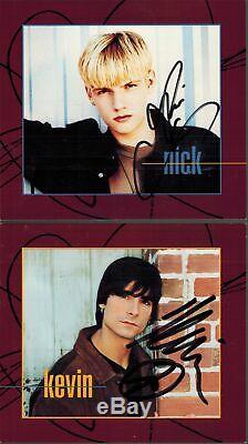 Signed Backstreet Boys Postcards from Quit Playing Games CD 1997