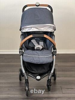 Silver Cross Jet Compact Stroller, 2020, Special Edition Orkney (Blue)