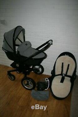 Silver Cross Surf 2 Special Edition Eton (grey) pram and pushchair 2 in 1